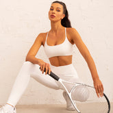 Yoga Wear Cross Beauty Back Exercise Underwear Hip Raise Yoga Pants Yoga Suit Sports Fitness